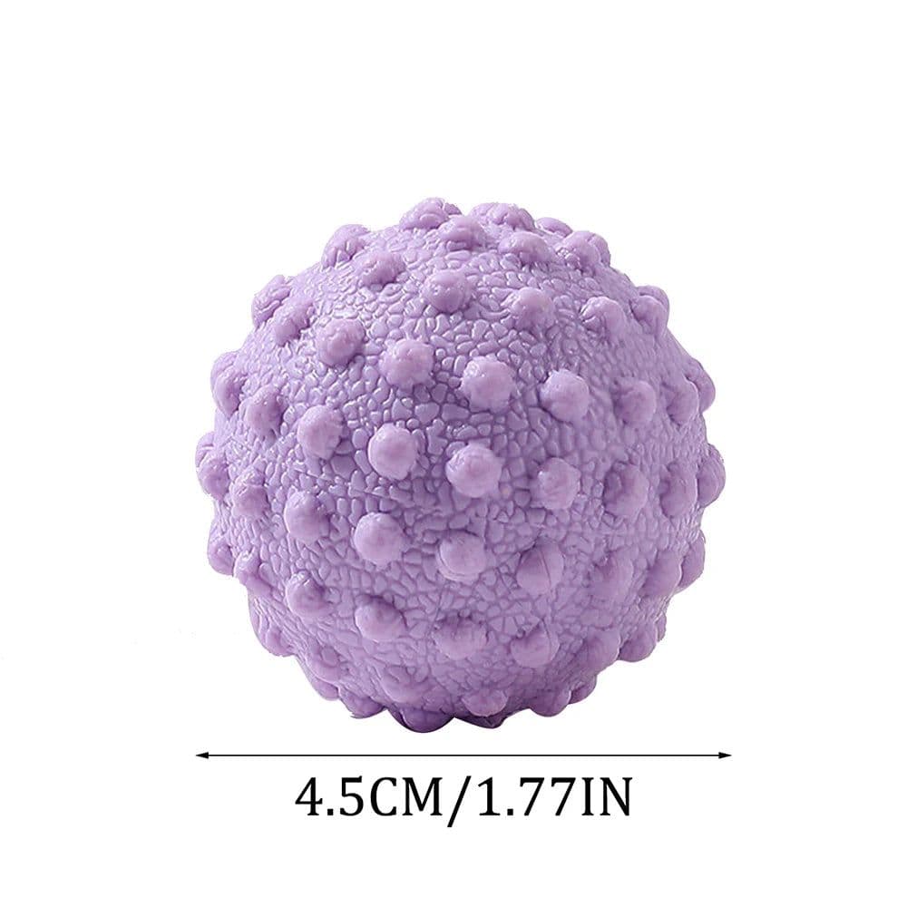 image-Fascia Ball Raised Point Massage Ball TPR Posture Master Yoga Ball Waist and Back Foot Massage Ball