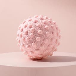 image-Fascia Ball Raised Point Massage Ball TPR Posture Master Yoga Ball Waist and Back Foot Massage Ball