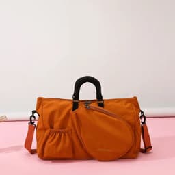 image-36-55L Badminton Tennis Racket Bag Women Fitness Bag Wet and Dry Separation Handheld Crossbody Single-Shoulder Travel Bag