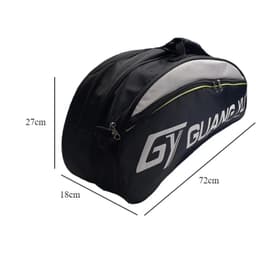 image-Badminton Racket Carry Bag, Racquet Carrying Bag, Tennis Sports Backpack for