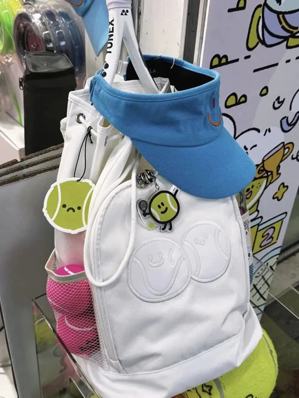 image-Dual-Shoulder Tennis Bag, Multi-Functional Badminton Bag, Large-Capacity Fitness Bag, Suitable for Both Men and Women