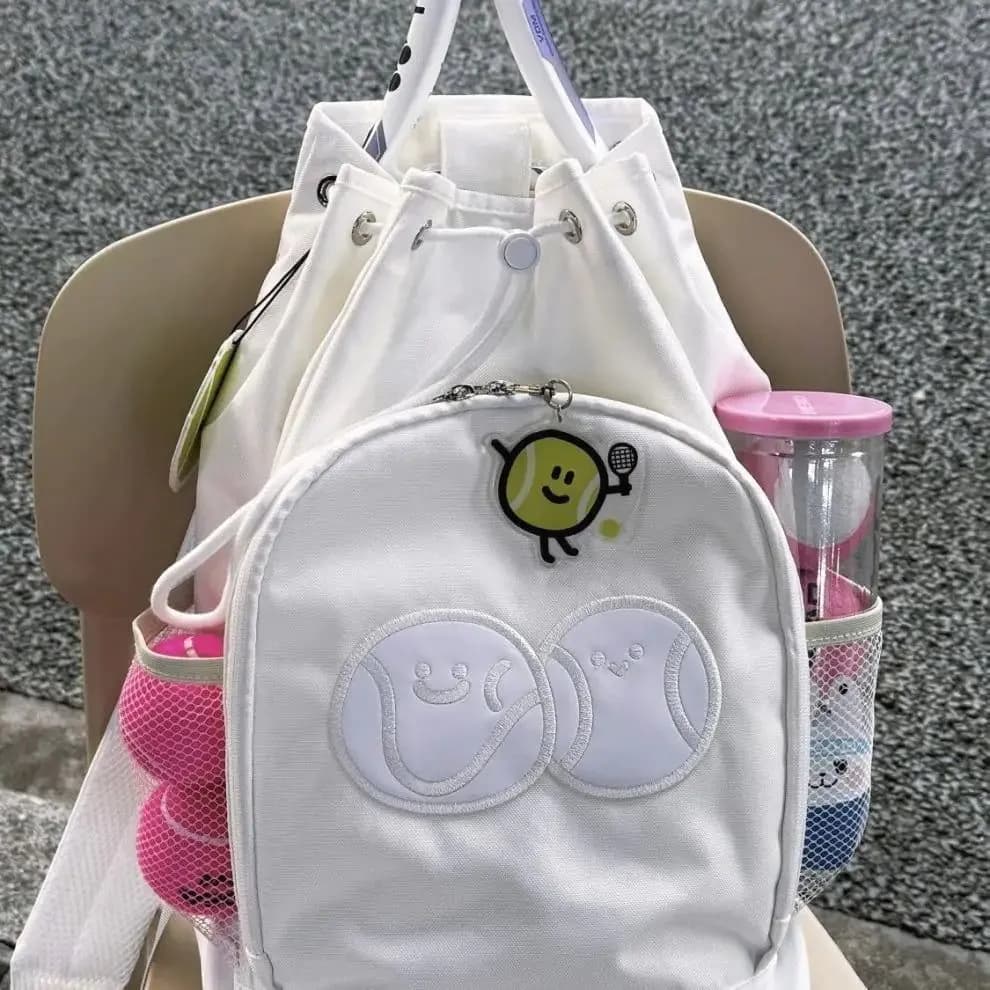 image-Dual-Shoulder Tennis Bag, Multi-Functional Badminton Bag, Large-Capacity Fitness Bag, Suitable for Both Men and Women
