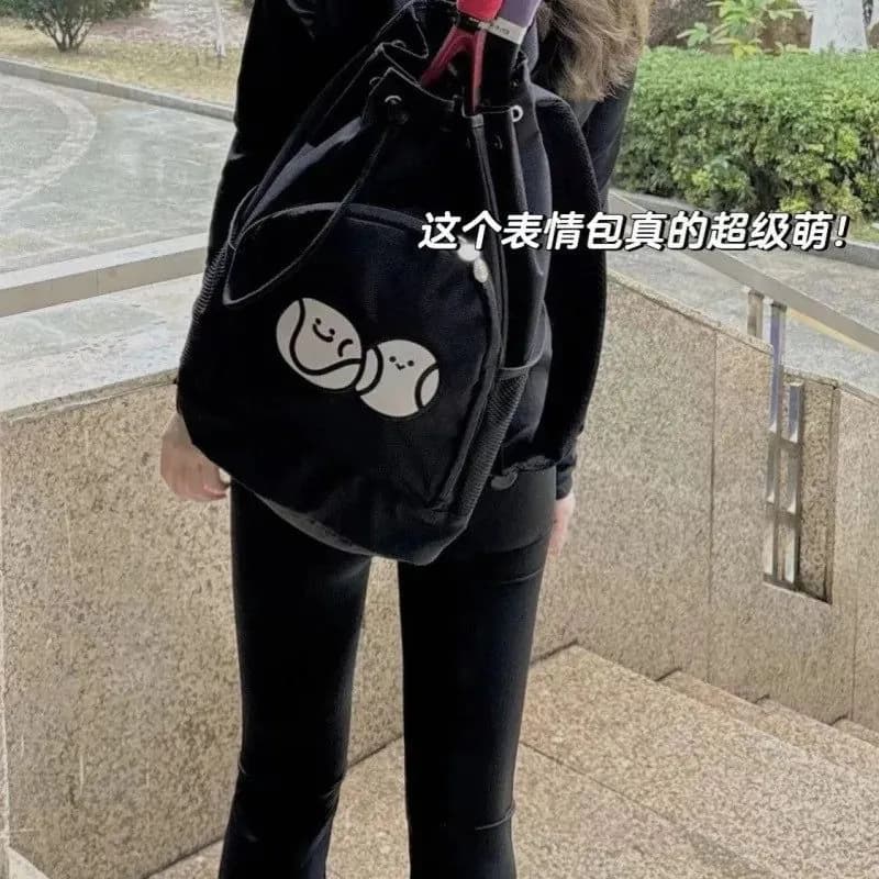 image-Dual-Shoulder Tennis Bag, Multi-Functional Badminton Bag, Large-Capacity Fitness Bag, Suitable for Both Men and Women
