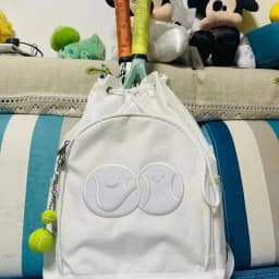 image-Dual-Shoulder Tennis Bag, Multi-Functional Badminton Bag, Large-Capacity Fitness Bag, Suitable for Both Men and Women