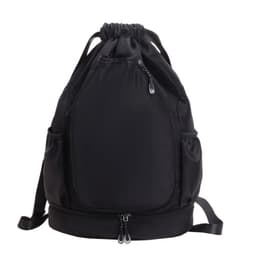 image-2 Rackets Tennis Racket Backpack with Shoes Pocket Waterproof Badminton Sports Bag Large Capacity Adjustable Strap