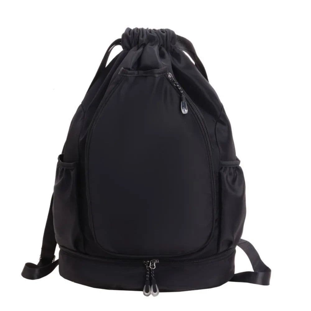image-2 Rackets Tennis Racket Backpack with Shoes Pocket Waterproof Badminton Sports Bag Large Capacity Adjustable Strap