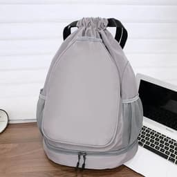 image-2 Rackets Tennis Racket Backpack with Shoes Pocket Waterproof Badminton Sports Bag Large Capacity Adjustable Strap