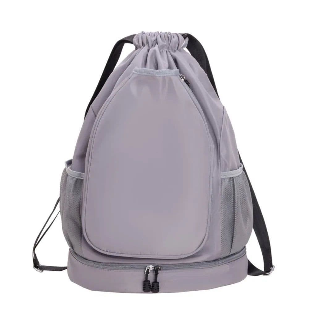 image-2 Rackets Tennis Racket Backpack with Shoes Pocket Waterproof Badminton Sports Bag Large Capacity Adjustable Strap