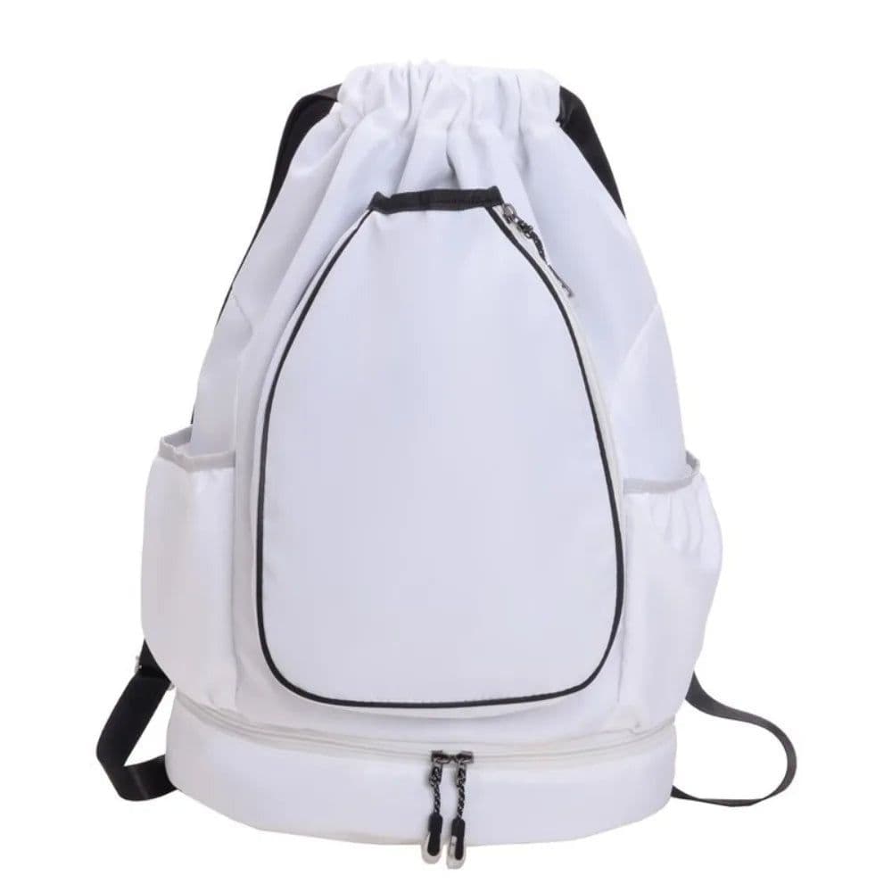image-2 Rackets Tennis Racket Backpack with Shoes Pocket Waterproof Badminton Sports Bag Large Capacity Adjustable Strap