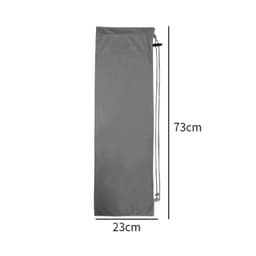 image-Badminton Racket Bag Pouch,Portable Drawstring Bag Soft Dustproof Protective Cover Case for Beginner Badminton Players