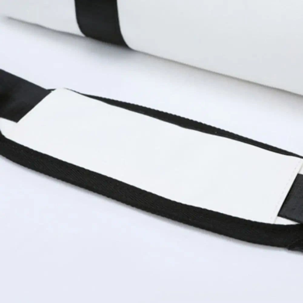 image-Large Capacity Tennis Racket Bag Adjustable with Handle Tennis Shoulder Bag Comfortable Straps Pure Color Sports Fitness Bag