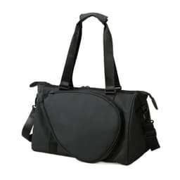 image-Large Capacity Tennis Racket Bag Adjustable with Handle Tennis Shoulder Bag Comfortable Straps Pure Color Sports Fitness Bag