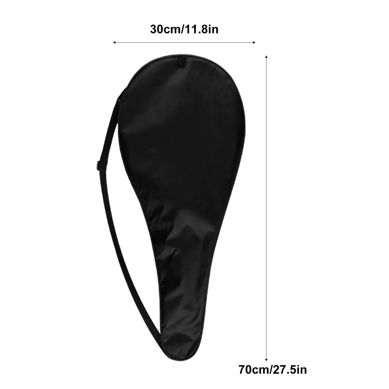 image-Tennis Racquet Bag Badminton Racket Carrying Bag Tennis Racquet Carrying Pouch for Gym Competition Badminton Training Equipment