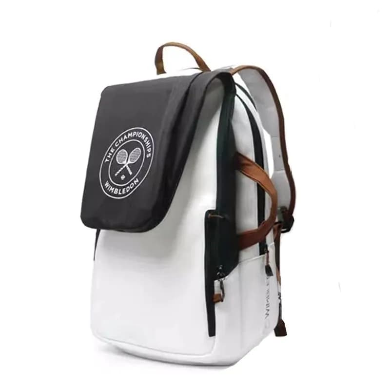 image-Tennis Paddle Backpack Waterproof Badminton Racket Bag Padel Racquetball Carrying Handbag Man Large Capacity Sport Bags Foldable