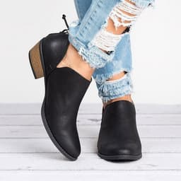 image-Autumn Women Shoes Retro High Heel Ankle Boots