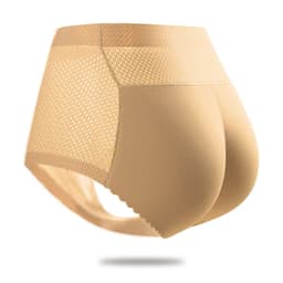 image-Women's Seamless Padded Hip Pads, High Waist, Belly Support