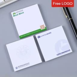 image-50 Books Free Custom LOGO Notepad Index Sticky Memo Pad Notes Gift for School / Business