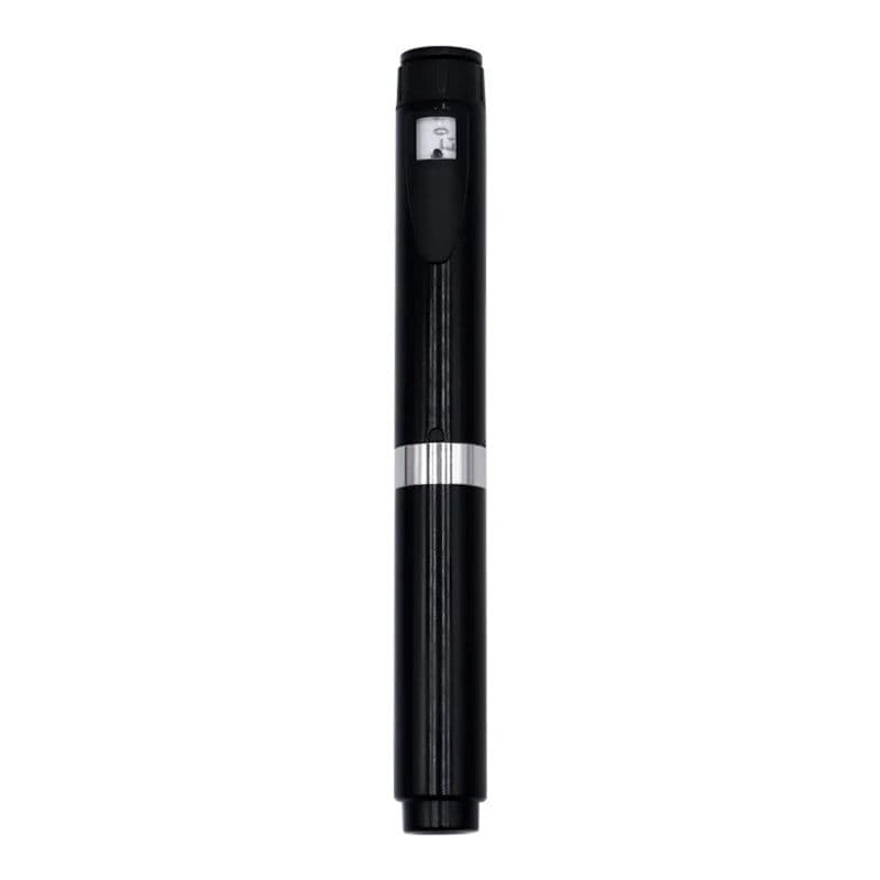 image-Metal Reusable V2 0-60IU Injection Pen with Pen case Adjustable 3ml Cartridge Injector Pen