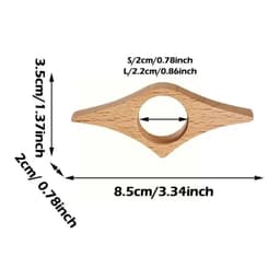 image-Hot Wooden Thumb Bookmark One Hand Reading Thumb Book Support Book Page Holder For Office Book Lovers Fast DIY Reading Aid Tools