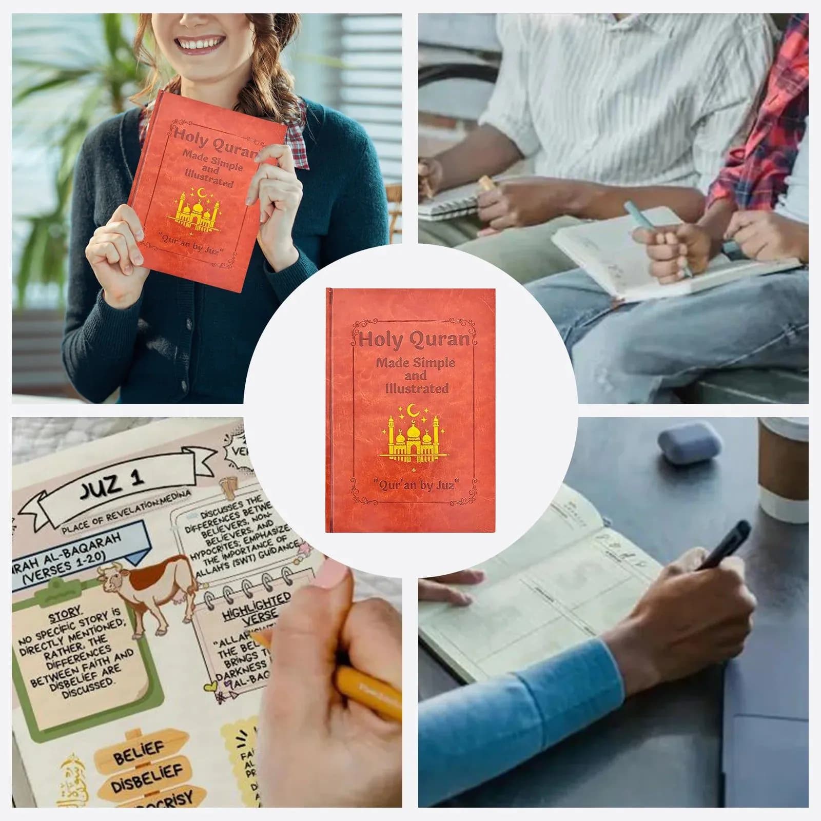 image-Quran Made Simple Guide Premium Books For Expanding Mind & Knowledge Horizons Personal Growth & Knowledge Expansion Notebook