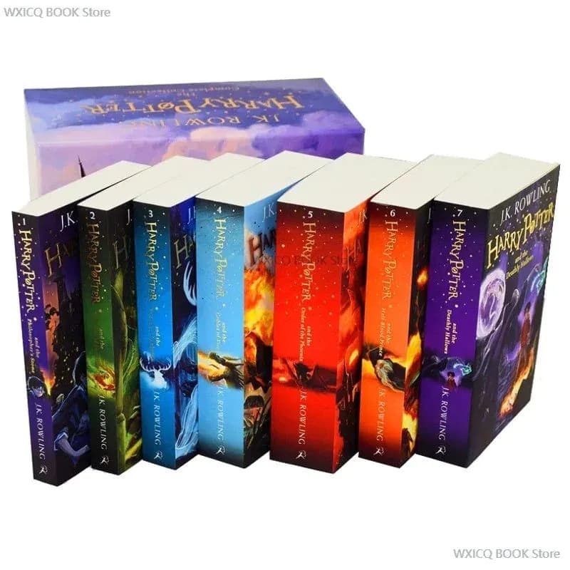 image-Famous English Stories 8 Books Set Reading Library Kids Toys English Educational Gifts English Books English Novels