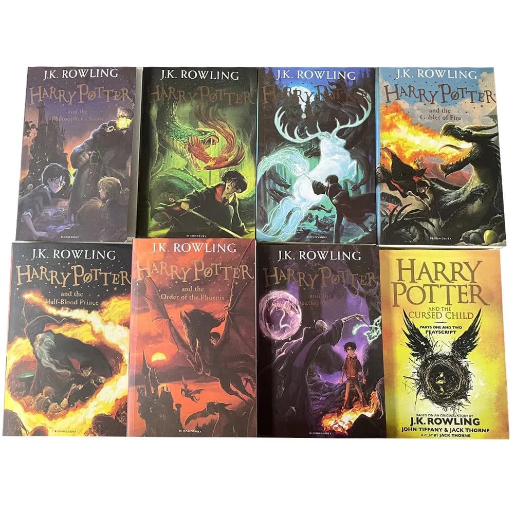 image-Famous English Stories 8 Books Set Reading Library Kids Toys English Educational Gifts English Books English Novels