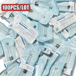 image-Magic Pen Injection Pen Kit 3ml Empty Cartridges Cassette Bottle 4/6/8mm Pen Tip Sterile Individual Packaging for Lilly Insulin