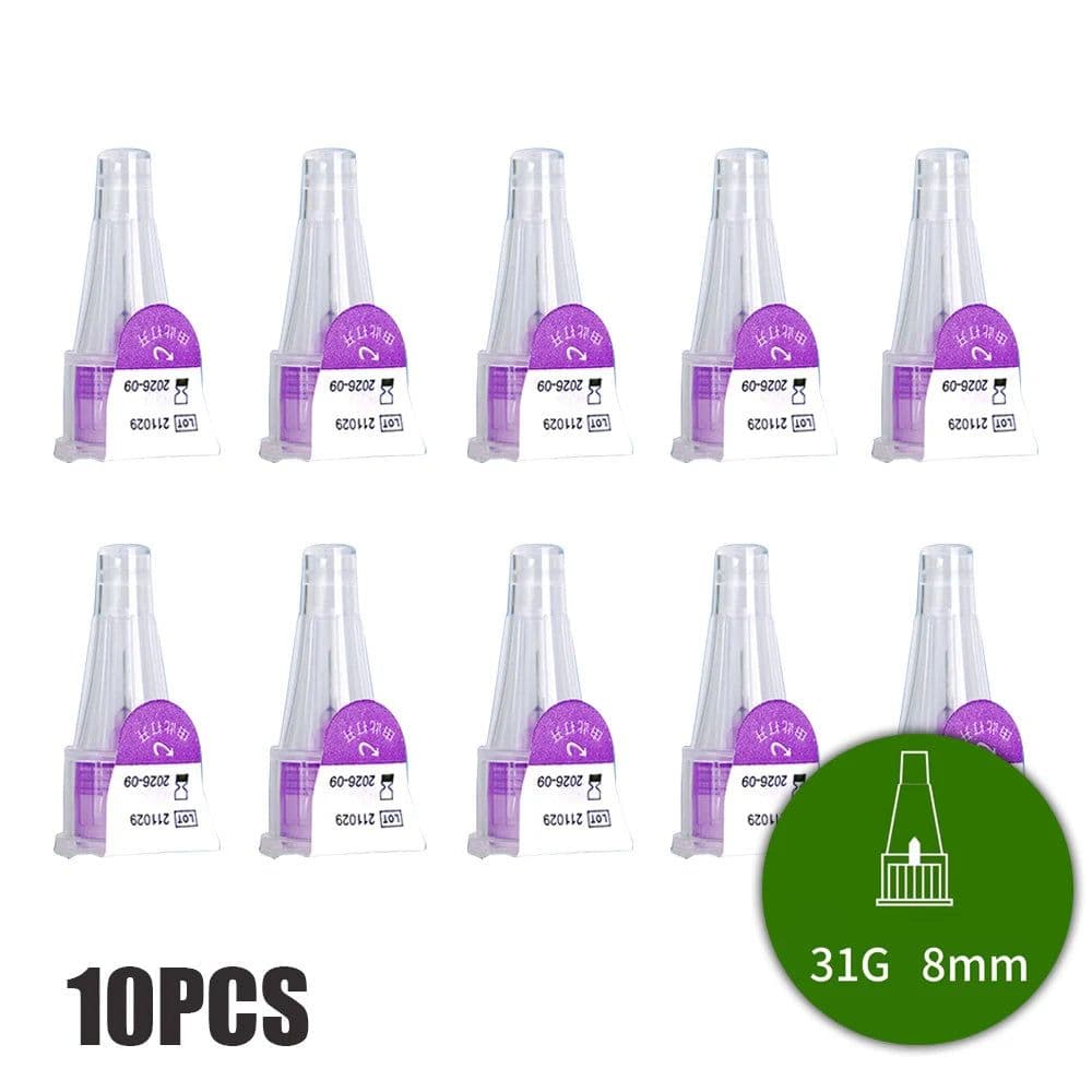 image-Magic Pen Injection Pen Kit 3ml Empty Cartridges Cassette Bottle 4/6/8mm Pen Tip Sterile Individual Packaging for Lilly Insulin