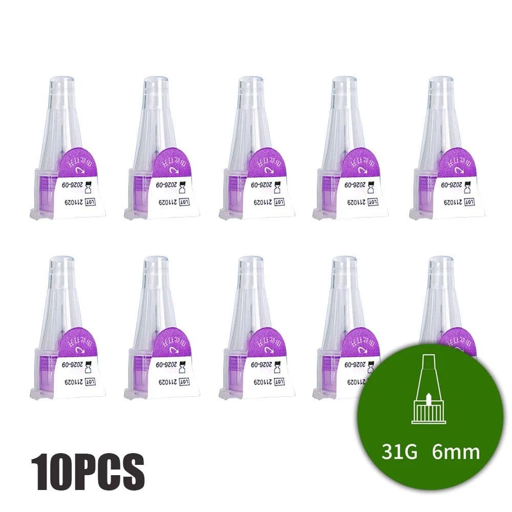 image-Magic Pen Injection Pen Kit 3ml Empty Cartridges Cassette Bottle 4/6/8mm Pen Tip Sterile Individual Packaging for Lilly Insulin