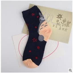 image-Zhuji socks are self-produced and sold in spring and summer, new printed cartoon character women's socks, cotton in tube cute socks