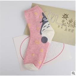 image-Zhuji socks are self-produced and sold in spring and summer, new printed cartoon character women's socks, cotton in tube cute socks