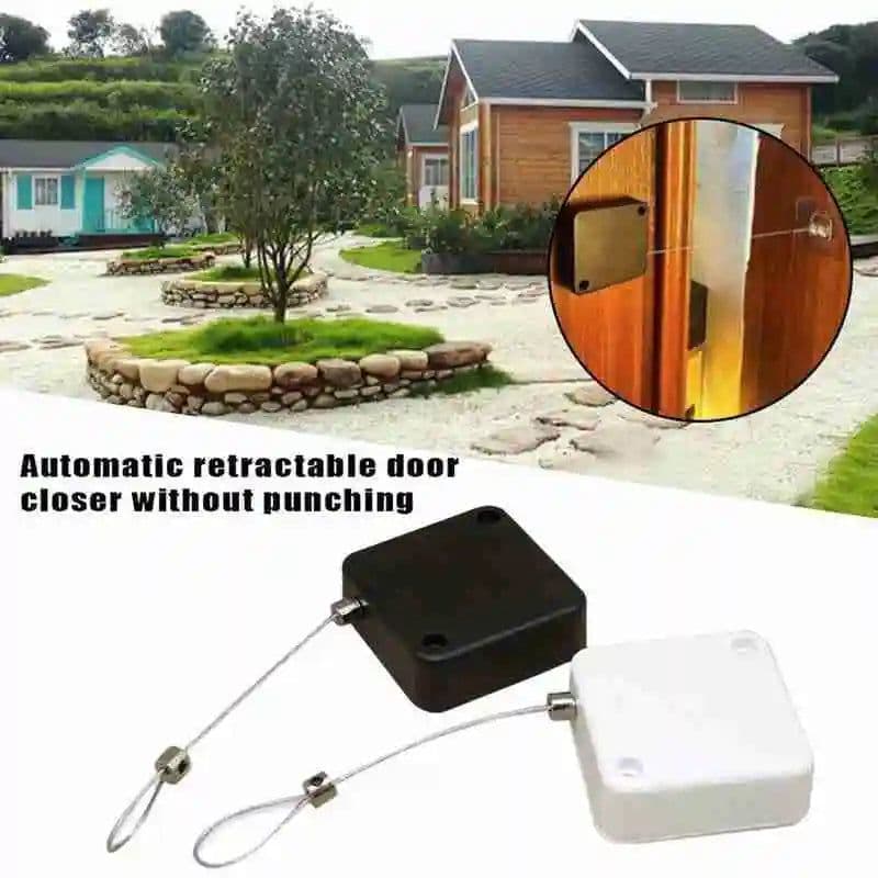 image-Punch-free Automatic Sensor Door Closer Automatically Close