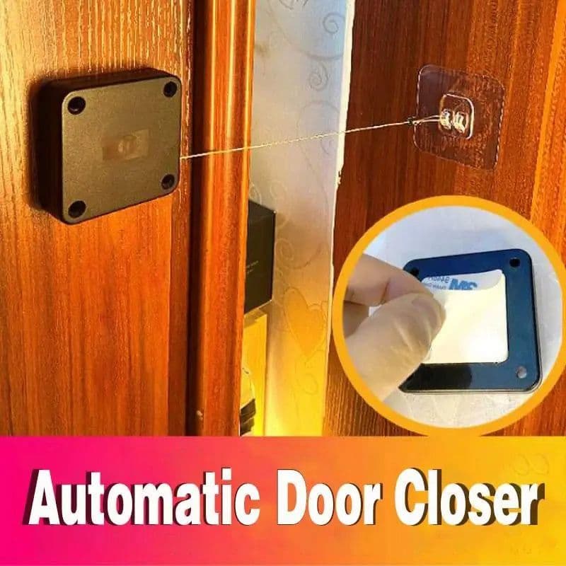 image-Punch-free Automatic Sensor Door Closer Automatically Close