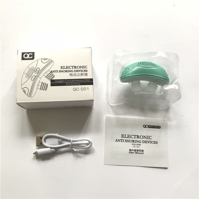 image-New product cross-border electric anti-snoring artifact household anti-snoring snoring corrector breathing anti-snoring device