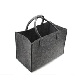 image-Manufacturer's source felt tote bag non-woven storage bag large capacity gift packaging bag custom logo