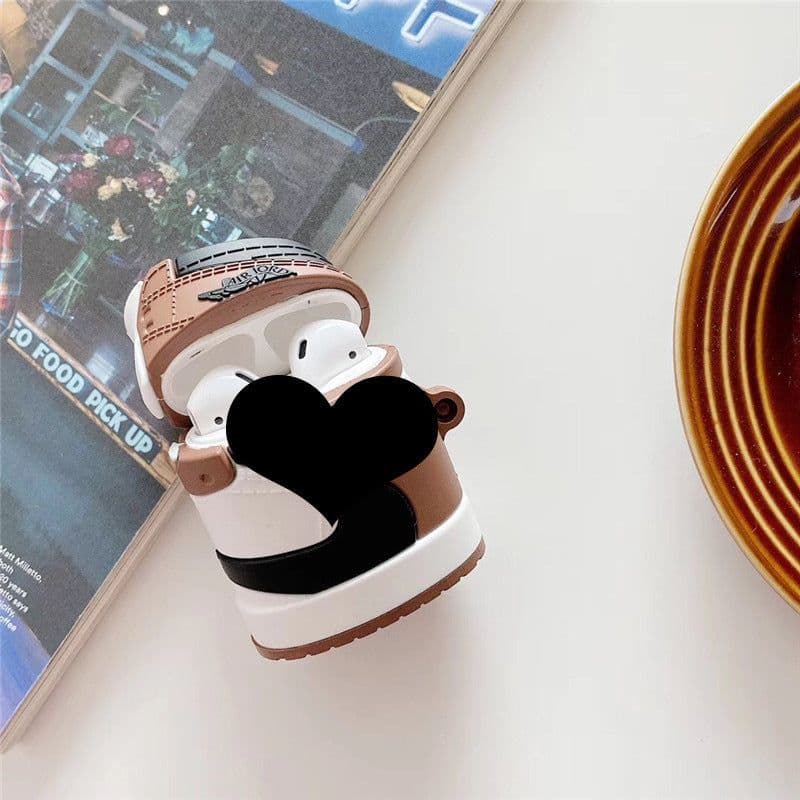 image-Tide creative barb sneakers Airpods pro3 generation protection Apple earphone sleeve Airpods1/2 protection applicable