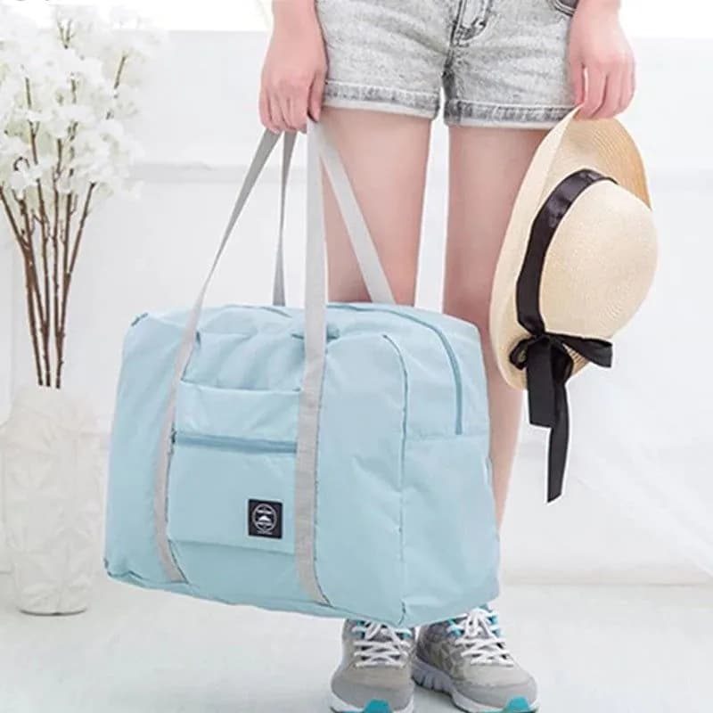 image-Travel bag men and women foldable duffel bag storage bag large capacity hand luggage bag travel accessories