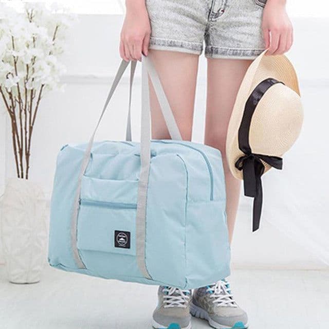 image-Travel bag men and women foldable duffel bag storage bag large capacity hand luggage bag travel accessories