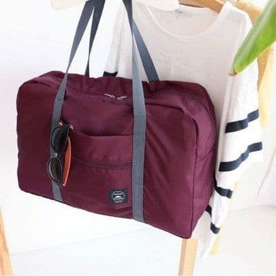 image-Travel bag men and women foldable duffel bag storage bag large capacity hand luggage bag travel accessories
