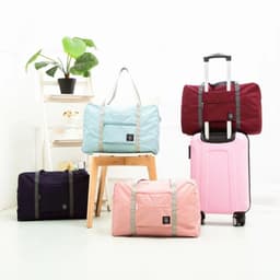 image-Travel bag men and women foldable duffel bag storage bag large capacity hand luggage bag travel accessories