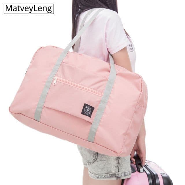 image-Travel bag men and women foldable duffel bag storage bag large capacity hand luggage bag travel accessories