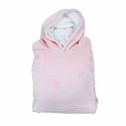 image-Cross-border winter thickened nightgown lazy wear hedging fleece hooded TV blanket cold-proof clothes couple lazy pajamas