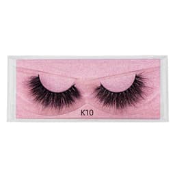image-New product 5d mink hair fried false eyelashes natural thick style messy curled eyelashes K01-K12 pull-out box
