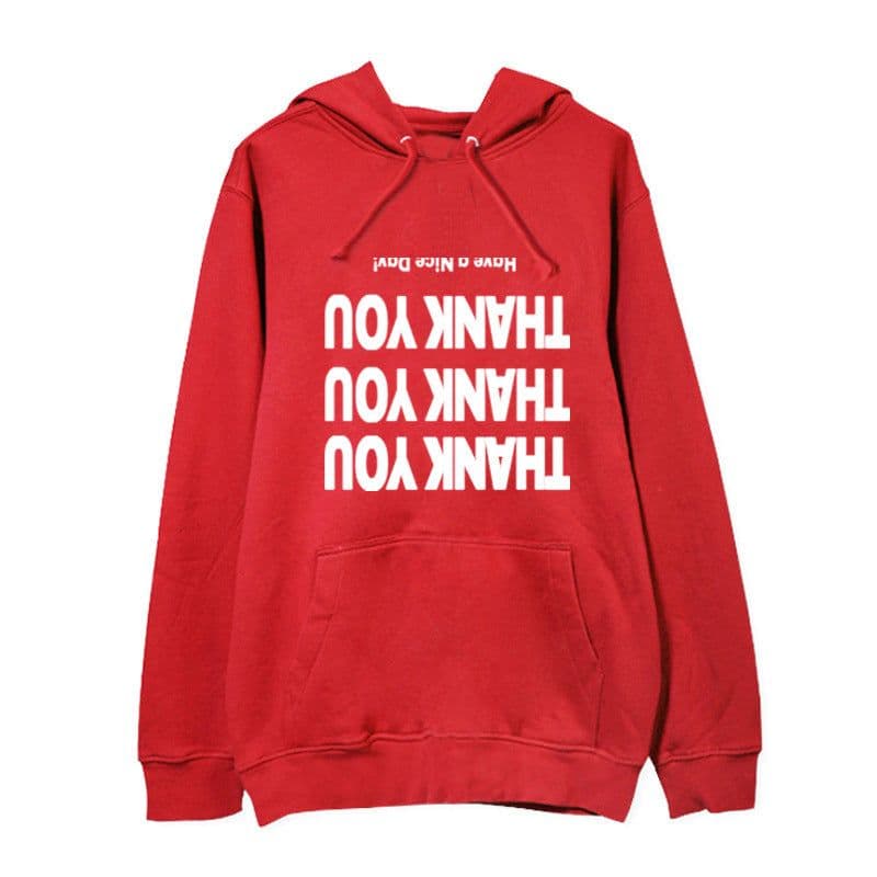 image-Lee Ji Eun BI Kim Han Bin l Victory Lee Seung Hyun should aid the same sweater hooded loose pullover jacket