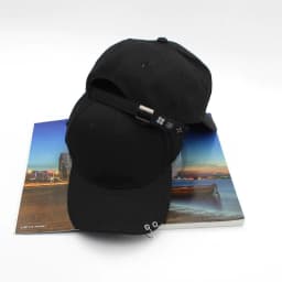 image-AliExpress hot style hat Korean personality solid color BTS hoop ring baseball cap men and women sunshade cap tide