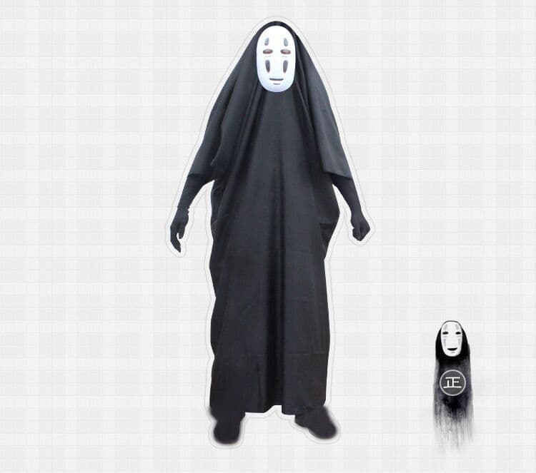 image-Cross-border Spirited Away Cosplay Costume Faceless Male Clothes Cosplay Costume Halloween Costume
