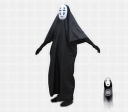 image-Cross-border Spirited Away Cosplay Costume Faceless Male Clothes Cosplay Costume Halloween Costume
