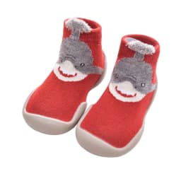 image-New men's and women's children's fall/winter animal non-slip anti-collision toe toe toddler shoes cute baby socks shoes soft soled socks shoes