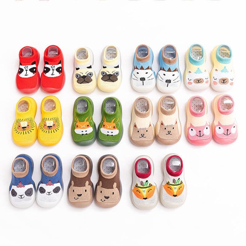 image-Baby toddler shoes baby cotton breathable socks shoes