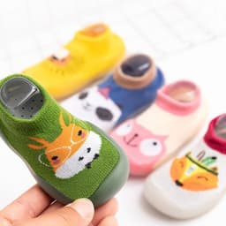 image-Baby toddler shoes baby cotton breathable socks shoes